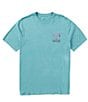 Color:Bristol Blue - Image 1 - Small Box Logo Short Sleeve T-Shirt