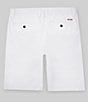 Color:White - Image 2 - Solid Twill 8#double; Inseam Stretch Shorts