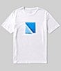 Color:White - Image 1 - Split Box Short Sleeve T-Shirt