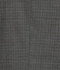 Armani Exchange Textured Box Print Slim Fit Flat Front 2-Piece Suit, Color:Grey - Image 3