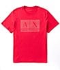 Color:Virtual Pink - Image 1 - Tonal Box Logo Short Sleeve T-Shirt