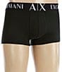 Armani Exchange Boxers 3-Pack, Color:Solid Black - Image 1