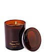 Aromatique Cinnamon Cider Foundry Glass Candle with Lid, 10 oz. - Image 1