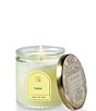 Aromatique Sorbet Textured Glass Candle with Lid, 6 oz. - Image 1