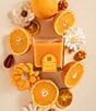 Aromatique Valencia Orange Cube Glass Candle, 12 oz. - Image 2
