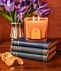 Aromatique Valencia Orange Cube Glass Candle, 12 oz. - Image 3