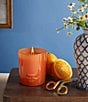 Aromatique Valencia Orange Foundry Glass Candle with Lid, 10 oz. - Image 2