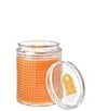 Aromatique Valencia Orange Textured Glass Candle, 15 oz. - Image 1