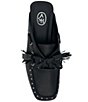 ASH Bavaria Studded Leather Tassel Tie Mules - Image 5