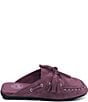 ASH Bavaria Studded Suede Tassel Tie Mules - Image 2