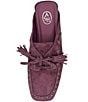 ASH Bavaria Studded Suede Tassel Tie Mules - Image 5