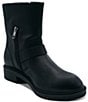 ASH Flame Lily Leather Moto Boots - Image 1