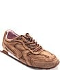 ASH Kasar Washed Suede Lace Up Sneakers - Image 1