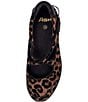 ASH Kore Bis Leopard Print Calf Hair X-Band Sneaker Flats - Image 5