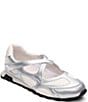 ASH Kore Leather and Mesh Crossover Mary Jane Sneakers - Image 1