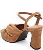 ASH Opus Suede Ankle Strap High Heel Dress Platform Sandals - Image 3