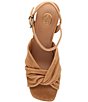 ASH Opus Suede Ankle Strap High Heel Dress Platform Sandals - Image 5