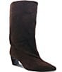 ASH Vanya Suede Mid Calf Boots - Image 1