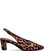 ASH Vera Leopard Print Calf Hair Slingback Pumps - Image 2
