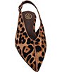 ASH Vera Leopard Print Calf Hair Slingback Pumps - Image 4