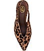 ASH Vera Leopard Print Calf Hair Slingback Pumps - Image 5