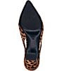 ASH Vera Leopard Print Calf Hair Slingback Pumps - Image 6