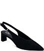 ASH Vera Suede Slingback Pumps - Image 1