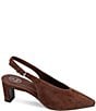 ASH Vera Suede Slingback Pumps - Image 2