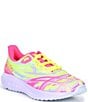 Color:Hot Pink/Blue Fade - Image 1 - Girls' GEL-NOOSA TRI 15 Running Sneakers (Youth)