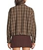ASTR the Label Cooper Plaid Funnel Neck Long Sleeve Jacket - Image 2