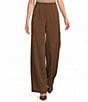 ASTR the Label Ginger High Rise Wide Leg Satin Pants - Image 1