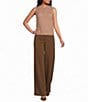 ASTR the Label Ginger High Rise Wide Leg Satin Pants - Image 3