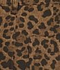 ASTR the Label Kairos Leopard Print Denim Mini Skirt, Color:Brown Cheetah - Image 4