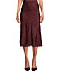 ASTR The Label Windey Floral Satin Coordinating Midi Skirt - Image 1