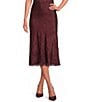 ASTR The Label Windey Floral Satin Coordinating Midi Skirt - Image 1