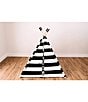 Color:Multi - Image 3 - ABC Striped Activity Teepee Play Tent