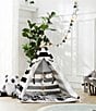 Wonder & Wise by Asweets ABC Striped Activity Teepee Play Tent, Color:Multi - Image 10