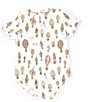 Color:Multi - Image 2 - Baby 3-6 Months Short-Sleeve Hot Air Balloon Onesie