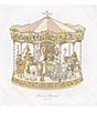 Color:Multi - Image 1 - Organic Cotton Baby Carousel Swaddle Blanket with Gift Box
