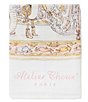 Color:Multi - Image 2 - Organic Cotton Baby Carousel Swaddle Blanket with Gift Box