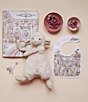 Color:Multi - Image 5 - Organic Cotton Baby Dollhouse Swaddle Blanket with Gift Box
