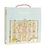 Color:Blue - Image 3 - Baby Organic Cotton In Bloom Swaddle Blanket with Gift Box