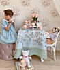 Color:Blue - Image 4 - Baby Organic Cotton In Bloom Swaddle Blanket with Gift Box