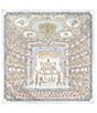 Atelier Choux Paris Baby Organic Cotton Nutcracker Carre Swaddle Blanket with Gift Box, Color:Multi - Image 1