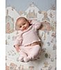 Color:Multi - Image 2 - Baby Organic Cotton Winter Wonderland Swaddle Blanket