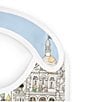 Atelier Choux Paris Organic Cotton Paris Reversible Satin Bib, Color:Multi - Image 3