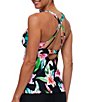 Athena Keoli Palms Lunge V-Neck Tankini Swim Top - Image 4