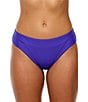 Next by Athena Good Karma Shoreside Solid Midrise Retro Hipster Swim Bottom - Image 1