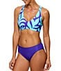 Next by Athena Good Karma Shoreside Solid Midrise Retro Hipster Swim Bottom - Image 3