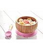 Color:Pink - Image 2 - Baby/Toddler Sustainable Essentials Bowl/Spoon Feeding Set